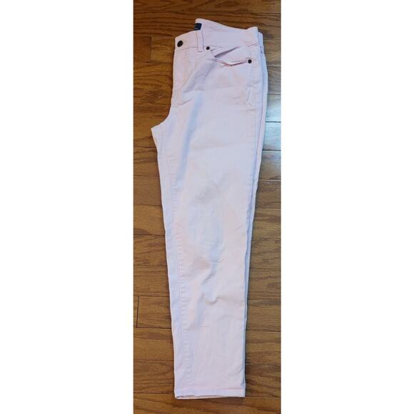 Talbots Womens Pink Slim Ankle Jeans Sz 6 Ladies Pants Stretch Denim - Picture 7 of 11